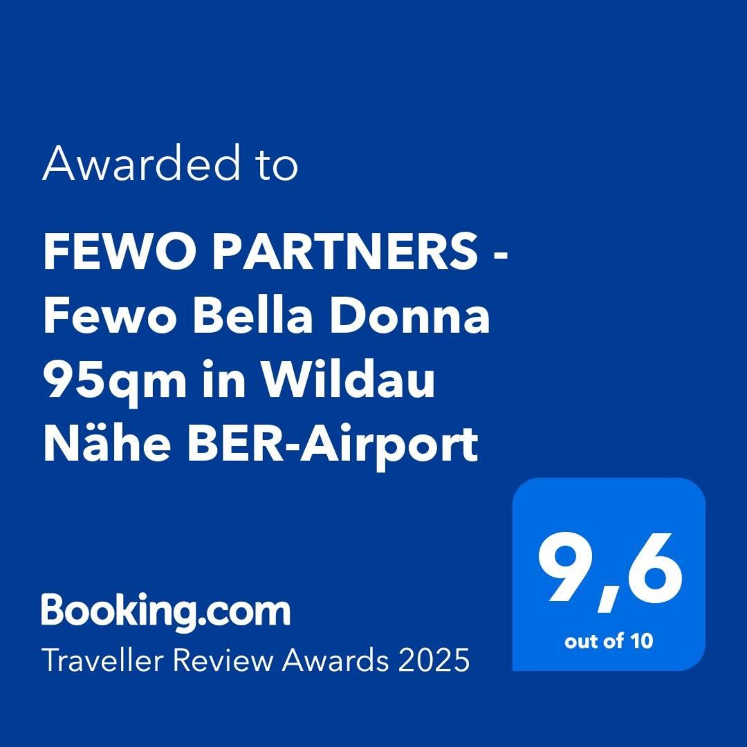 Fewo Partners - Fewo Bella Donna 95Qm In Wildau Naehe Ber-Airport Eksteriør bilde